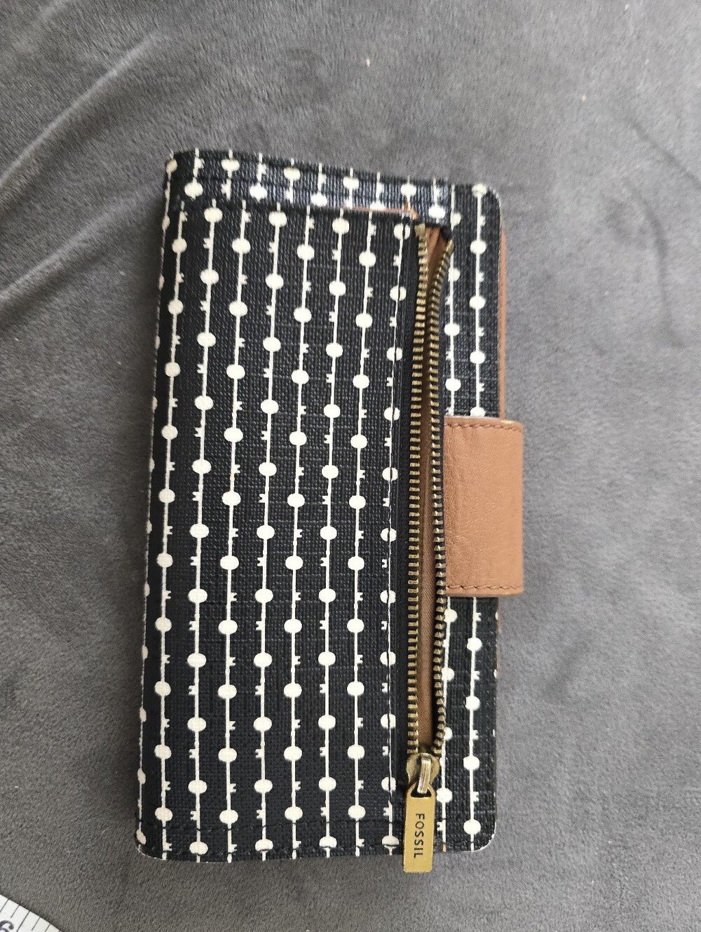 FOSSIL Leather Logan Key Wallet - Picture 2 of 5